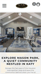 Mobile Screenshot of masonparkapts.com